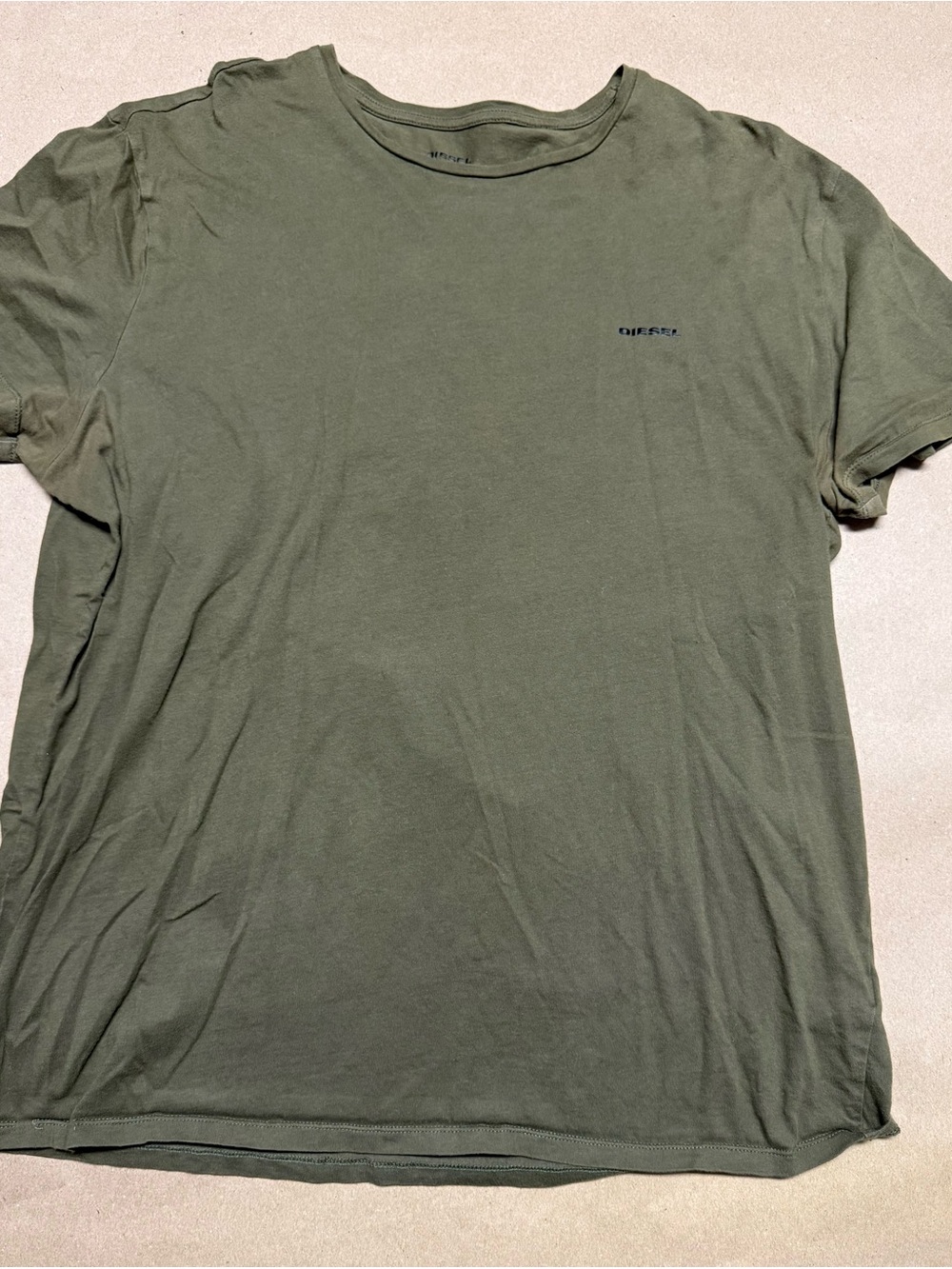 Diesel Green Fashion Shirt Men's size XXL Rare!